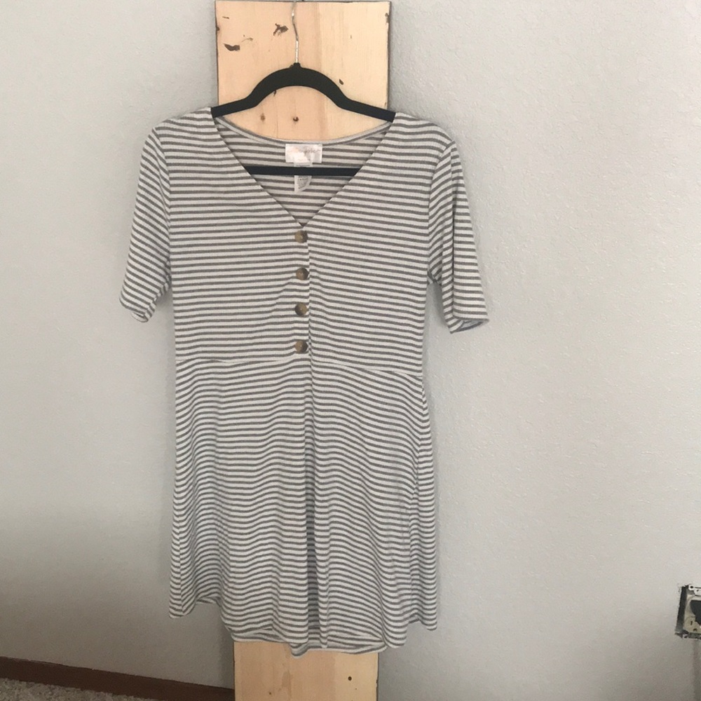 Summer stripped dress